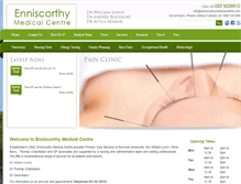 Tablet Screenshot of enniscorthymedicalcentre.com